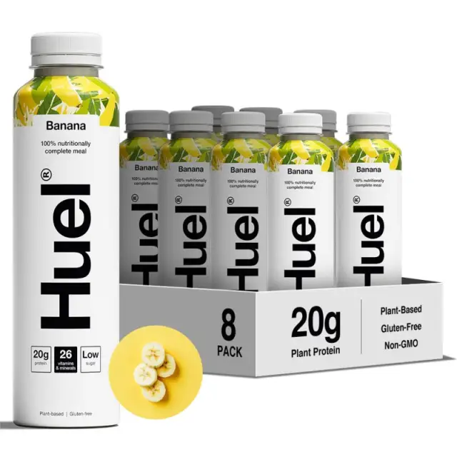 Huel RTD White, 8*500ml, Banana