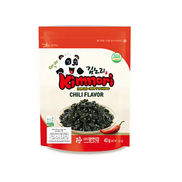Kimnori Jaban Flaked& Seasoned Seaweed (Chilli) 40g 广川 拌饭紫菜- 辣味