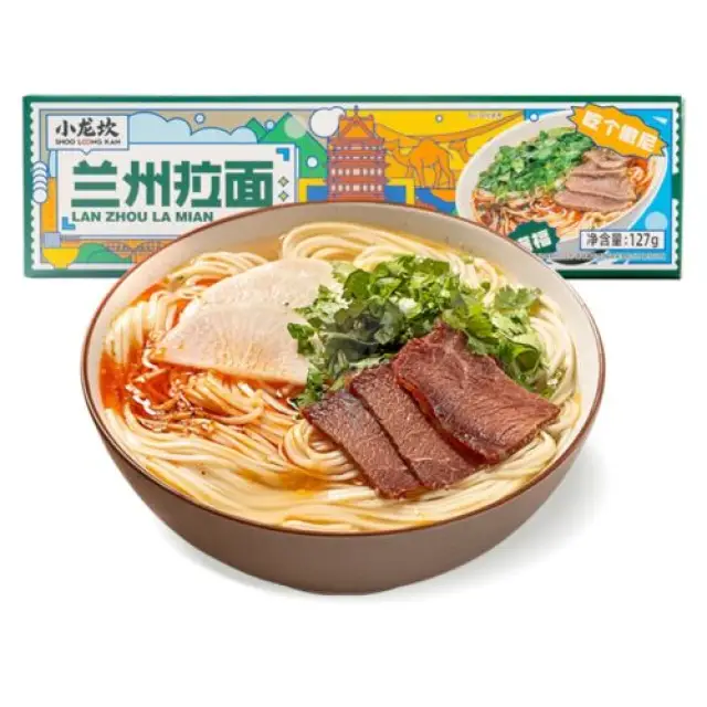 Xiaolongkan – Lanzhou Ramen 127g 小龙坎-兰州拉面 127g/包