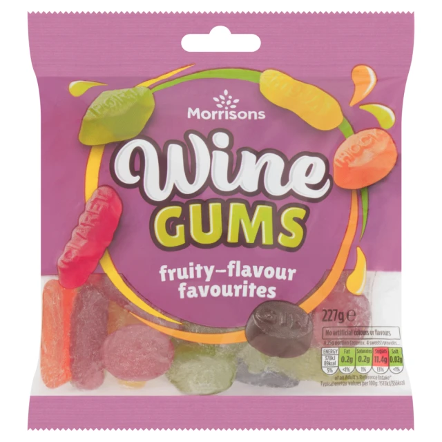 Morrisons Wine Gums 227g