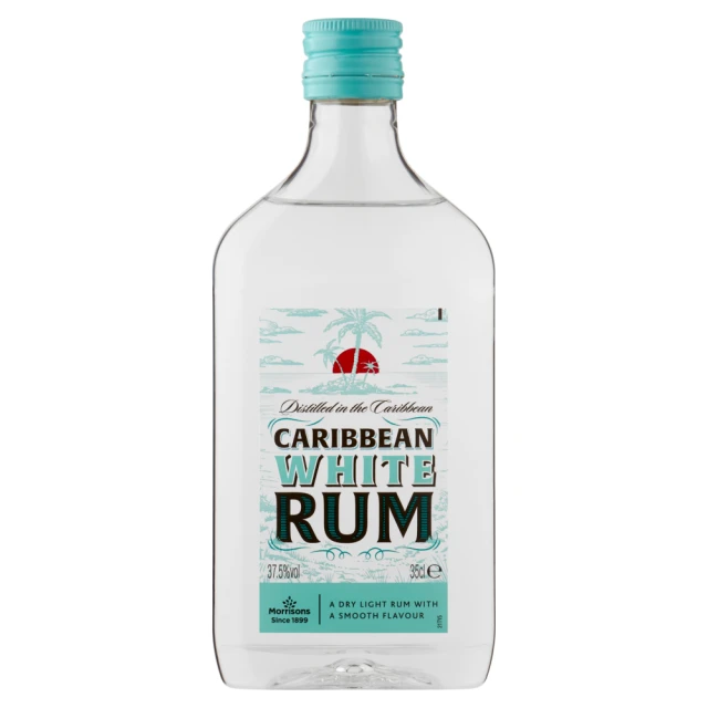 Morrisons Caribbean White Rum 35cl