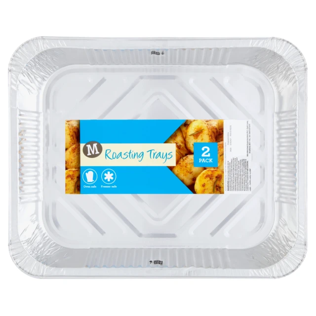 Morrisons Roasting Trays 2 Pack