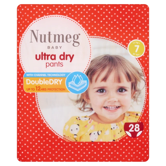 Nutmeg Baby Ultra Dry Pants 7 17kg + 37lbs 28 Pants