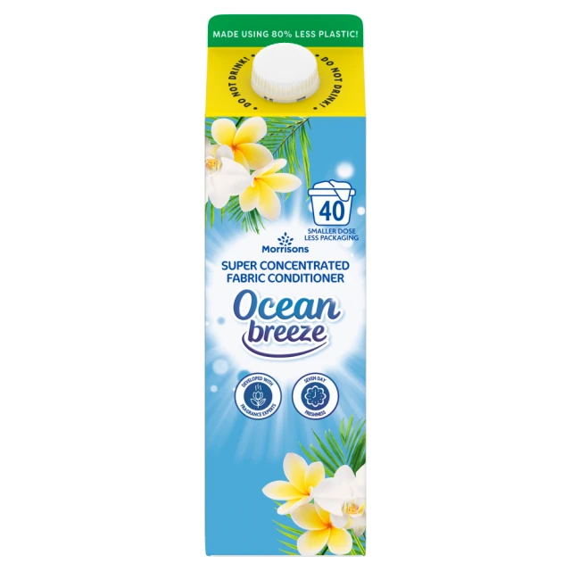 Morrisons Ocean Breeze Super Concentrated Fabric Conditioner 1L