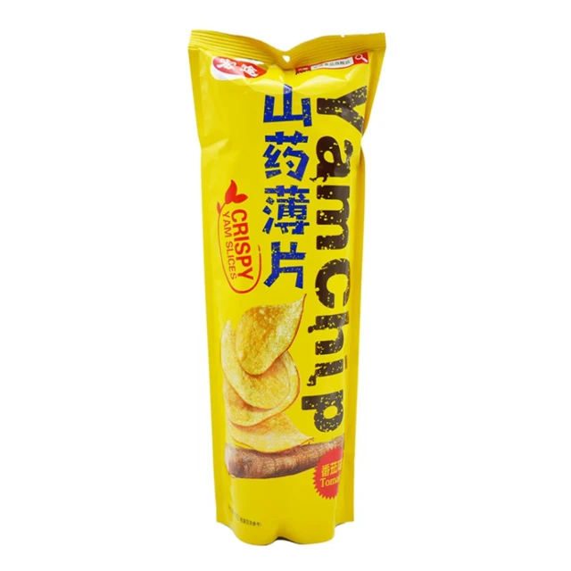 Hongtu Yam Chip Crisps (Tomato flavour) 90g 宏途山药番茄味90g
