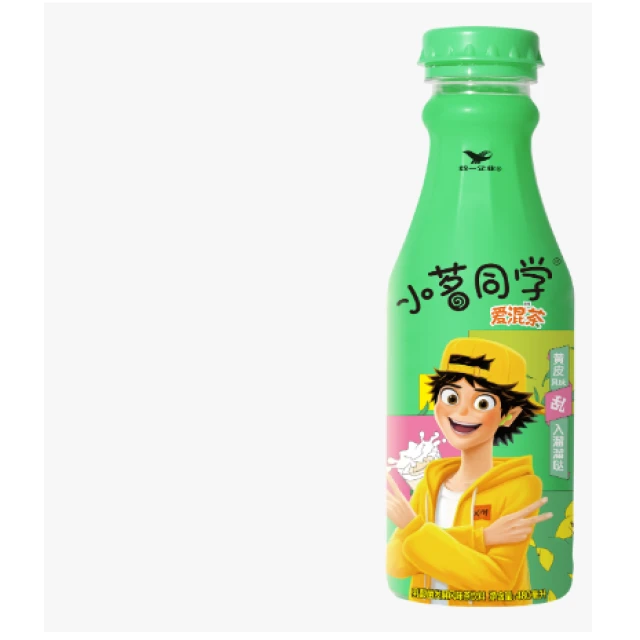 Unif Doubility Lime Tea Drink 480ml 统一小茗同学溜溜哒茶480ml