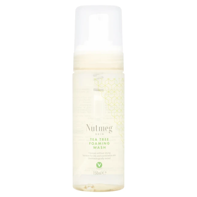 Nutmeg Skin Tea Tree Foaming Wash 150ml