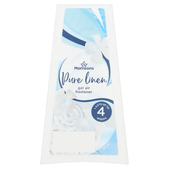 Morrisons Pure Linen Gel Air Freshener 120g