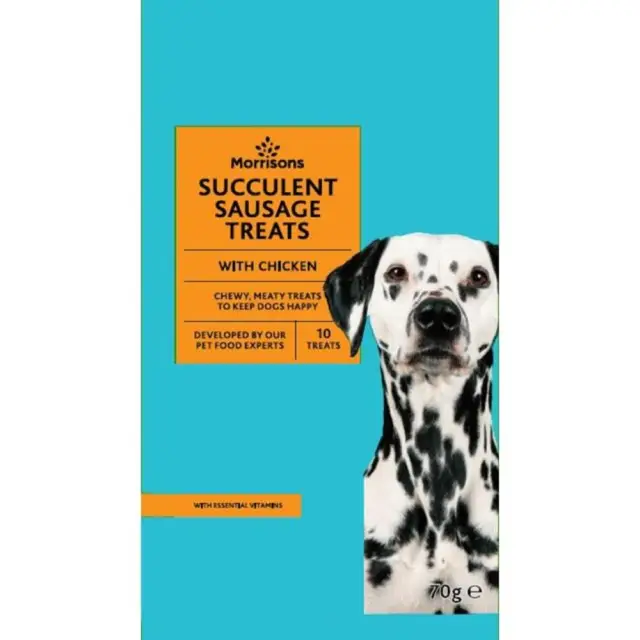 Morrisons Dog Chicken Sausages70g