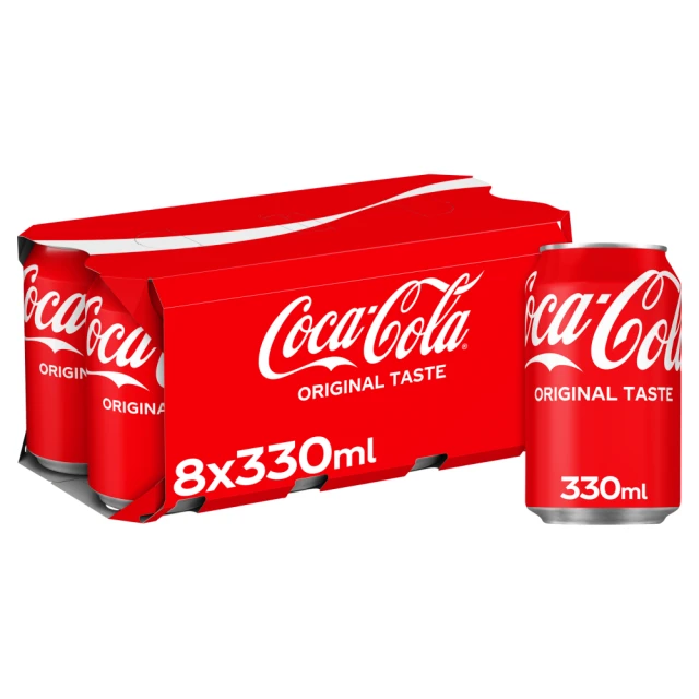 Coca-Cola Original Taste 8 x 330ml
