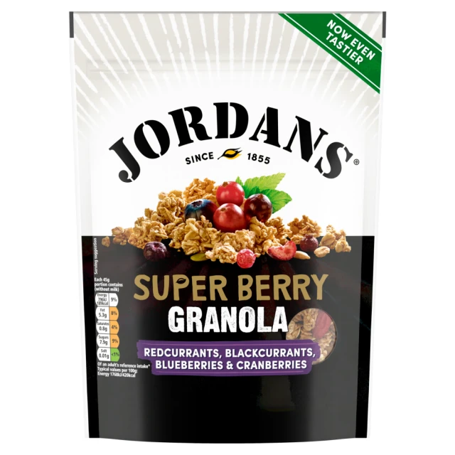 Jordans Super Berry Granola Breakfast Cereal 500g