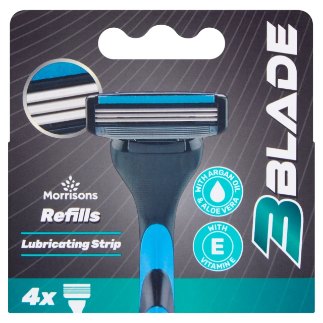Morrisons Refills Lubricating Strip 3 Blade