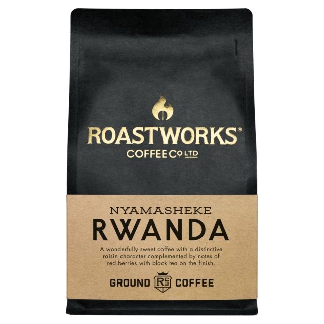 Roastworks Coffee Co. Rwanda Ground Coffee 200g