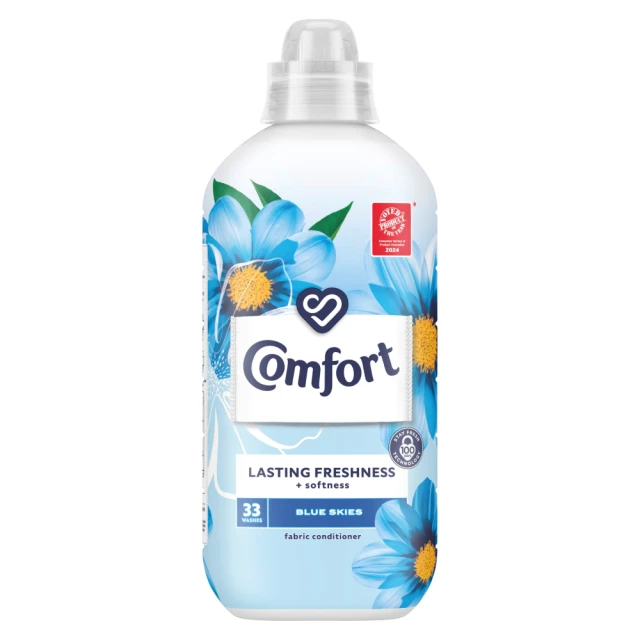 Comfort  Fabric Conditioner Blue Skies 33 washes (990 ml)