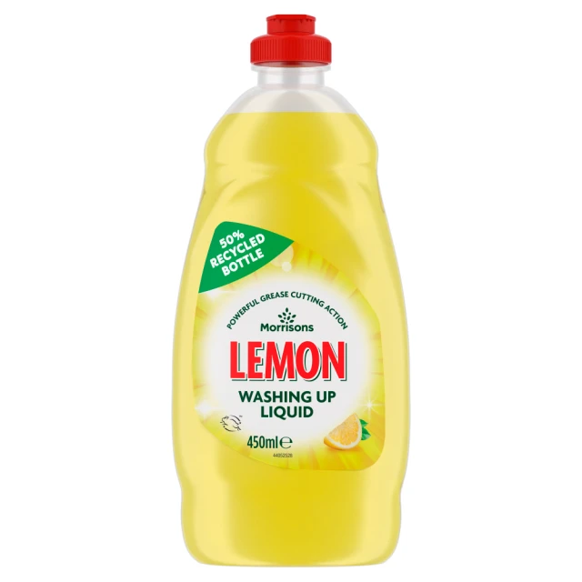Morrisons Lemon Washing Up Liquid 450ml