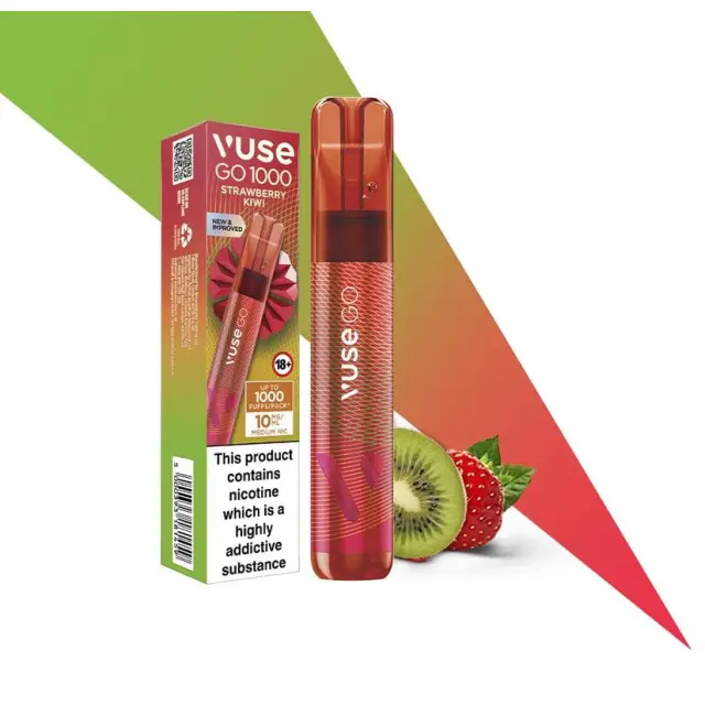 Vuse Go 1000 Strawberry Kiwi 10mg