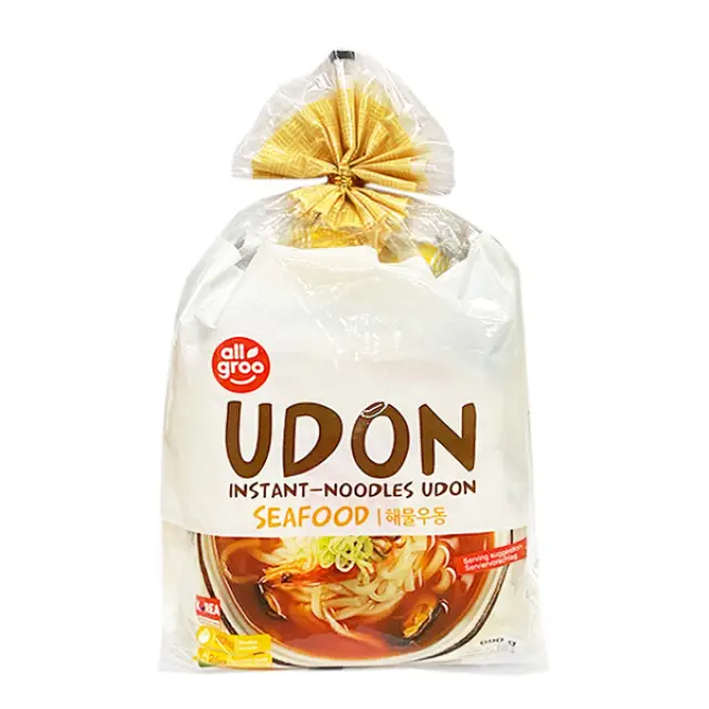 Allgroo Seafood Udon 乌冬面3连包（海鲜味）