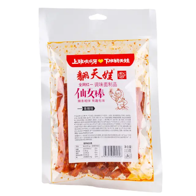 Fan Tian Wa Fairy Wand Gluten Strips 113g 翻天娃网红仙女棒 113g