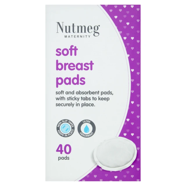 Nutmeg Maternity 40 Soft Breast Pads