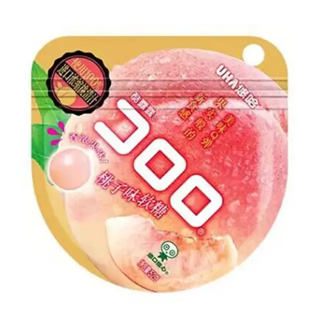 UHA Gummy Candy Peach 悠哈酷露露軟糖-桃子52g