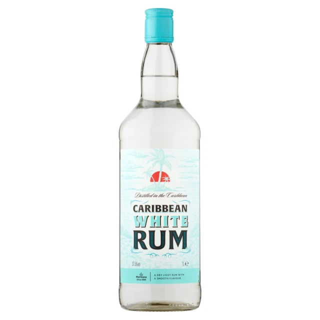 Morrisons Caribbean White Rum 1L