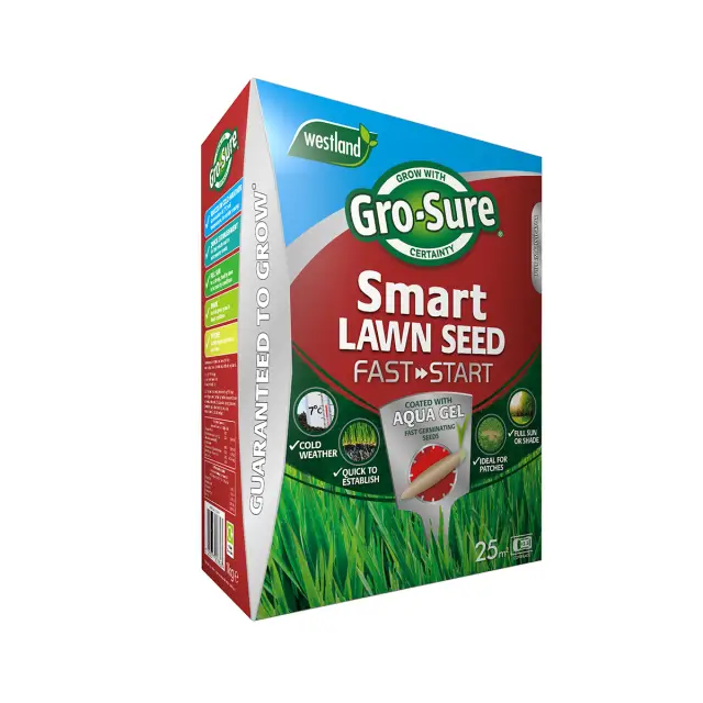 Gro-Sure Smart Lawn Seed Fast Start 25m2 Box