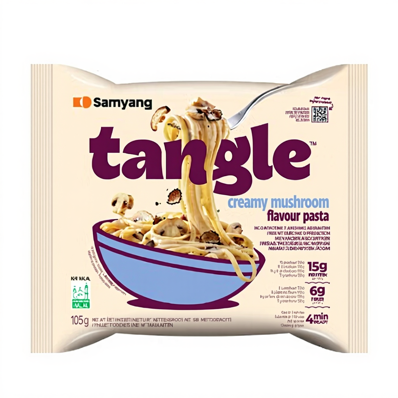 Samyang奶油蘑菇意面